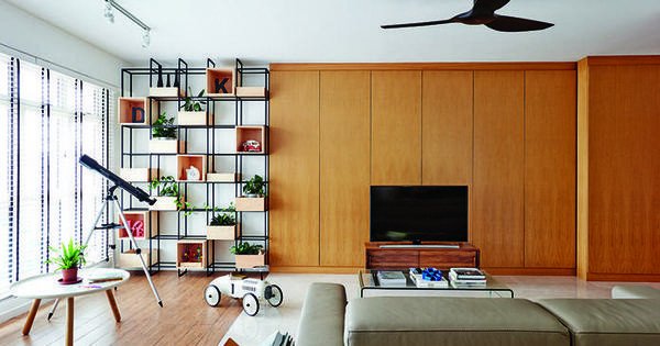 Decor for Living Room Wall Living Room Design Ideas 7 Contemporary Storage Feature