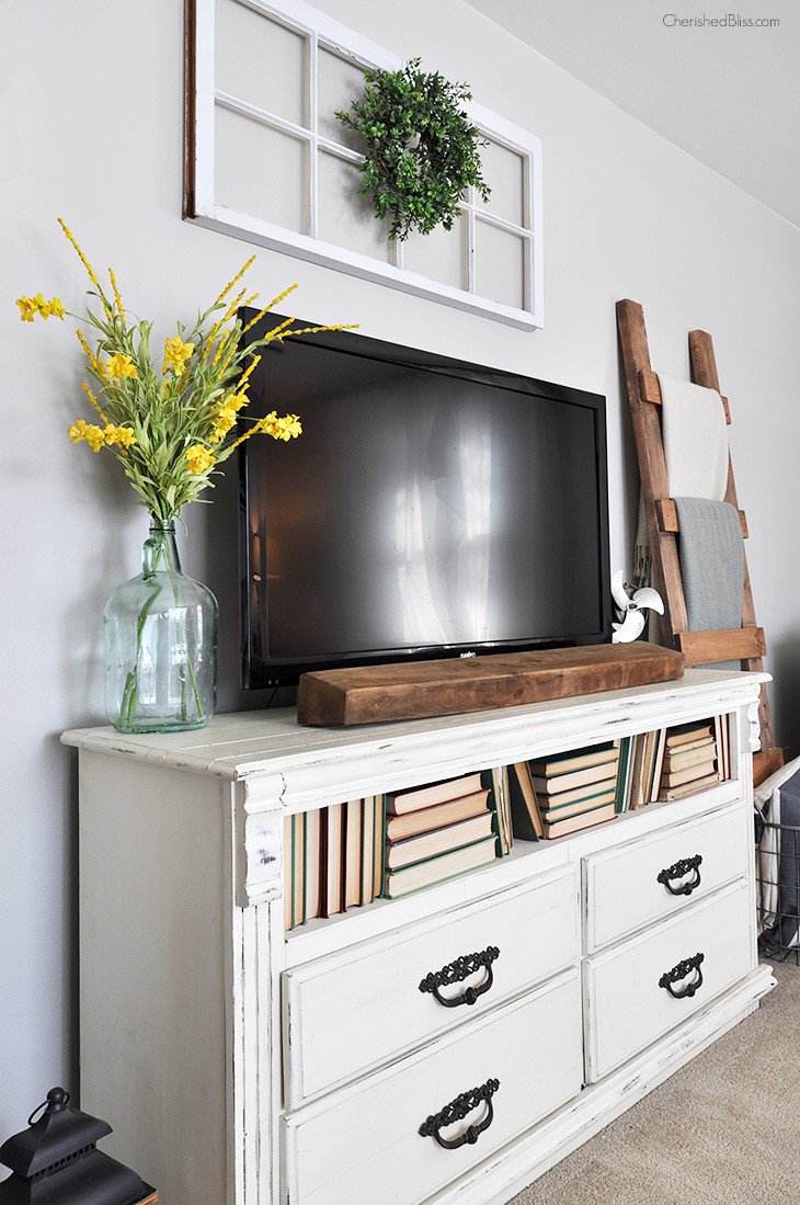 Farmhouse Tv Stand Design Ideas and Decor Tips for Decorating Around A Tv