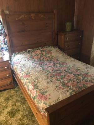 Full Size Bedroom Suite Lot 1574 Pc Knotty Pine Full Size Bedroom Suite