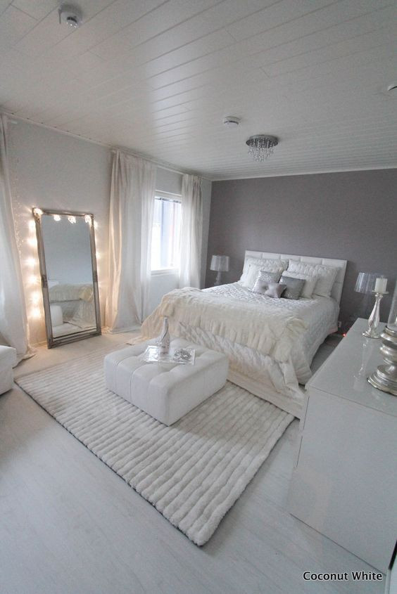 Gray and White Bedroom Decor 40 Gray Bedroom Ideas