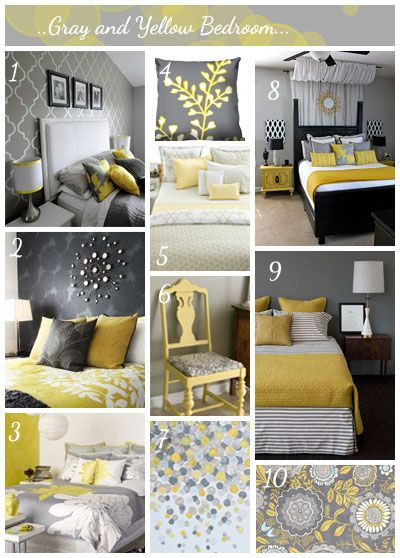 Gray and Yellow Bedroom Decor Ø§ÙØ±ÙØ§Ø¯Ù ÙØ§ÙØ£ØµÙØ± Ø³Ø­Ø± ÙØ§ÙÙØªÙÙ