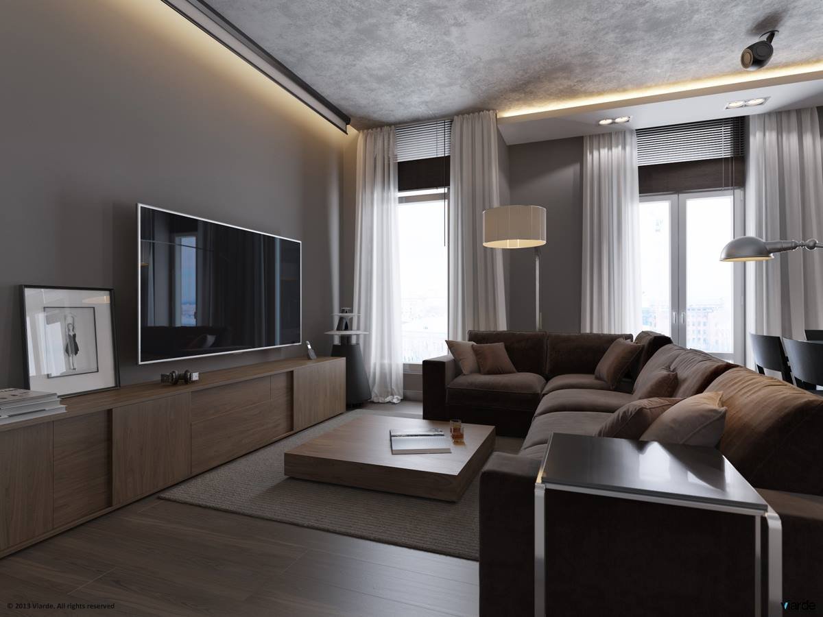 Gray Living Room Decor Ideas 1 Monochrome Grey Living Room