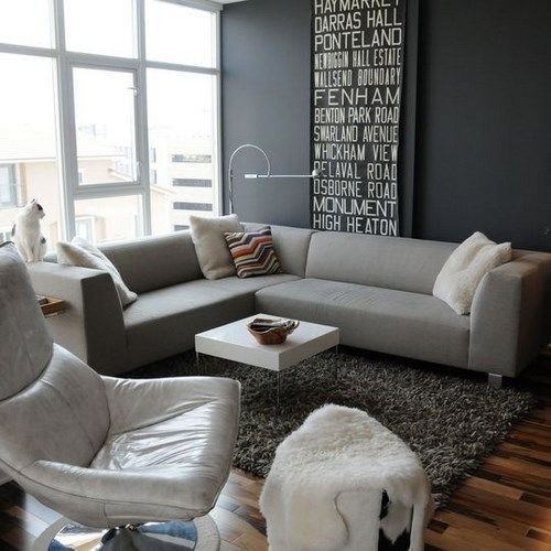 Gray Living Room Decor Ideas Decoracion De Living Pequeño Casa Web