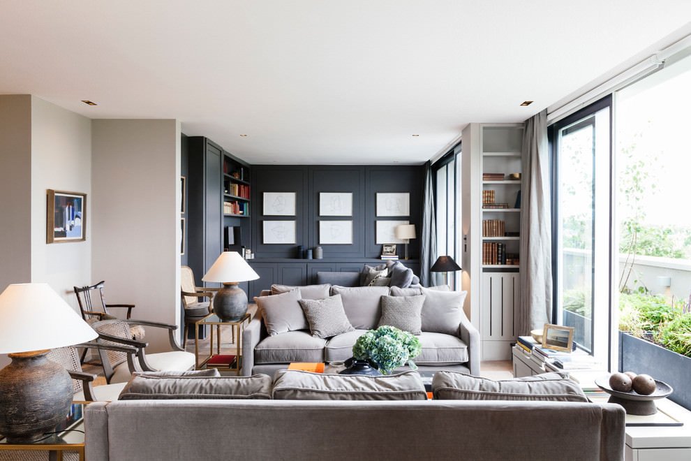 Grey sofa Living Room Decor 24 Gray sofa Living Room Furniture Designs Ideas Plans