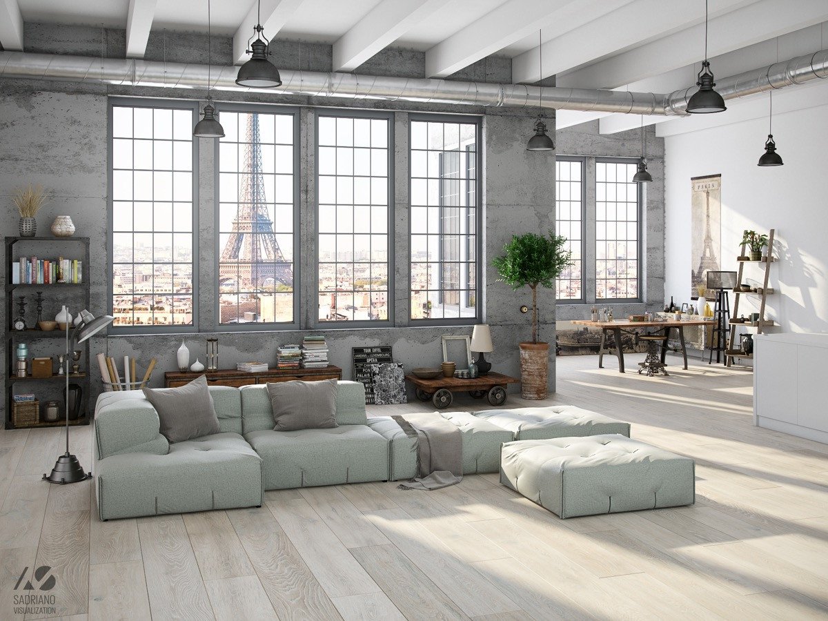Industrial Contemporary Living Room Industrial Style Living Room Design the Essential Guide