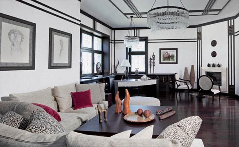 Living Room Art Decor Ideas 20 Bold Art Deco Inspired Living Room Designs Rilane