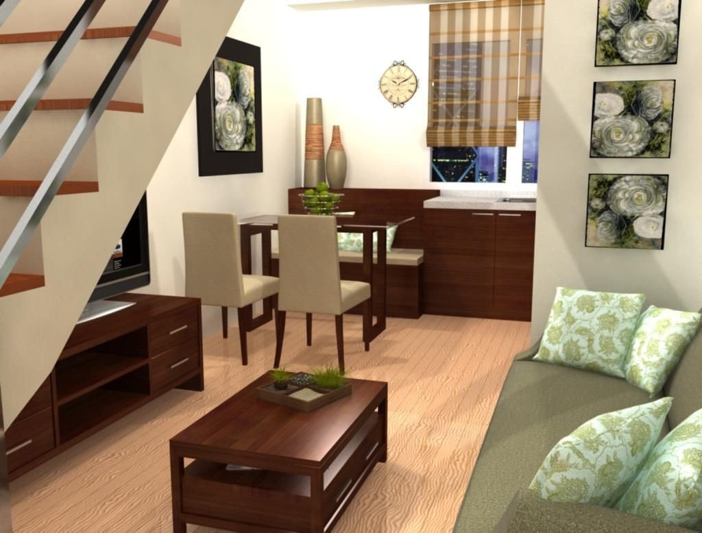 Living Room Design for Small Spaces Studio Condo Interior Google Search