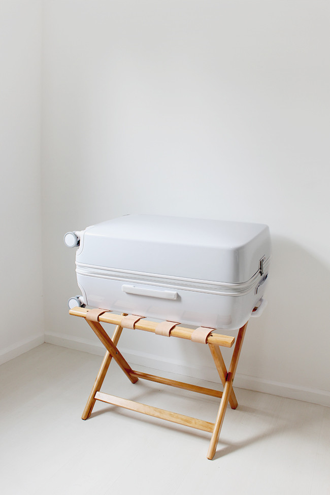 Luggage Rack for Bedroom Diy Leather Luggage Rack Almost Makes Perfect