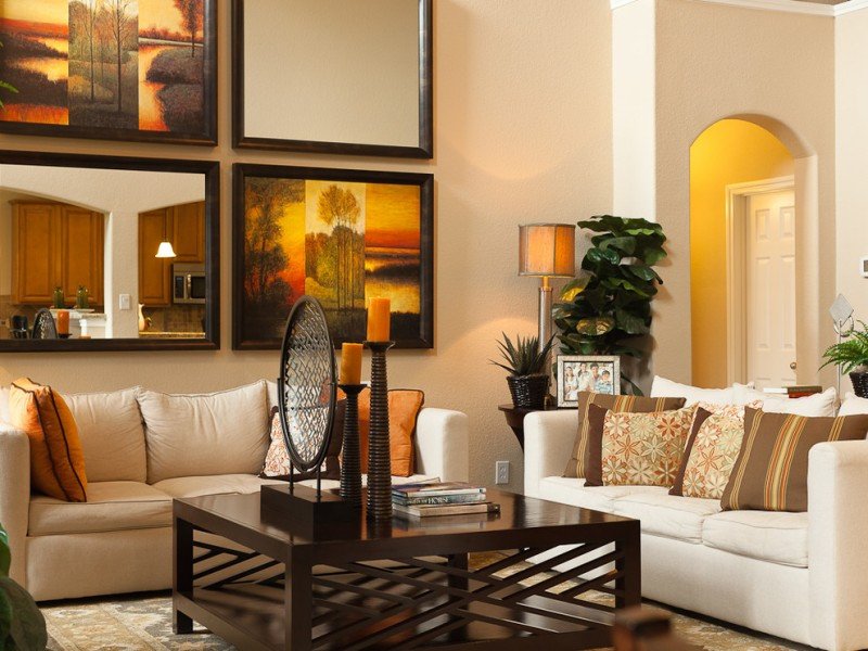 wall decorating ideas for living rooms
