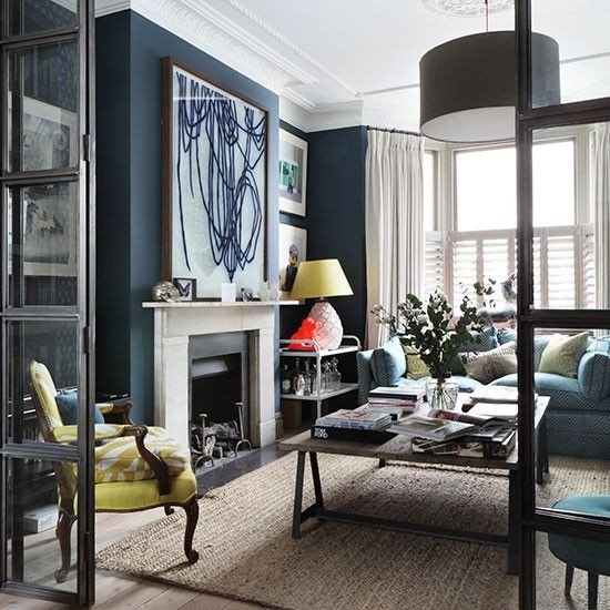 Navy Blue Living Room Decor Lavish Brighton Penthouse On the Market for £700 000 but