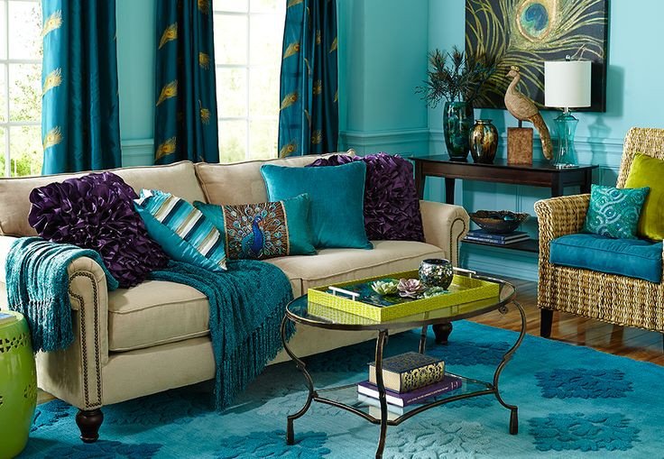 Peacock Decor for Living Room Inspiring Peacock Beauty for Your Home