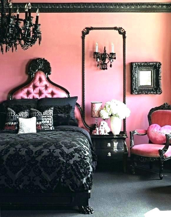 Pink and Black Bedroom Decor Pink and Black Bedroom Black and Pink Bedroom Decor Black