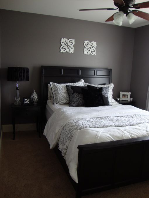 Purple and Grey Bedroom Decor Purple Grey Guest Bedroom Bedroom Designs Decorating