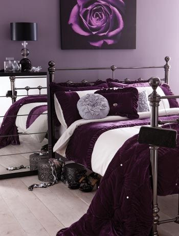 Purple and White Bedroom This is Gorgeous Image Detail for Bedroom Ideas
