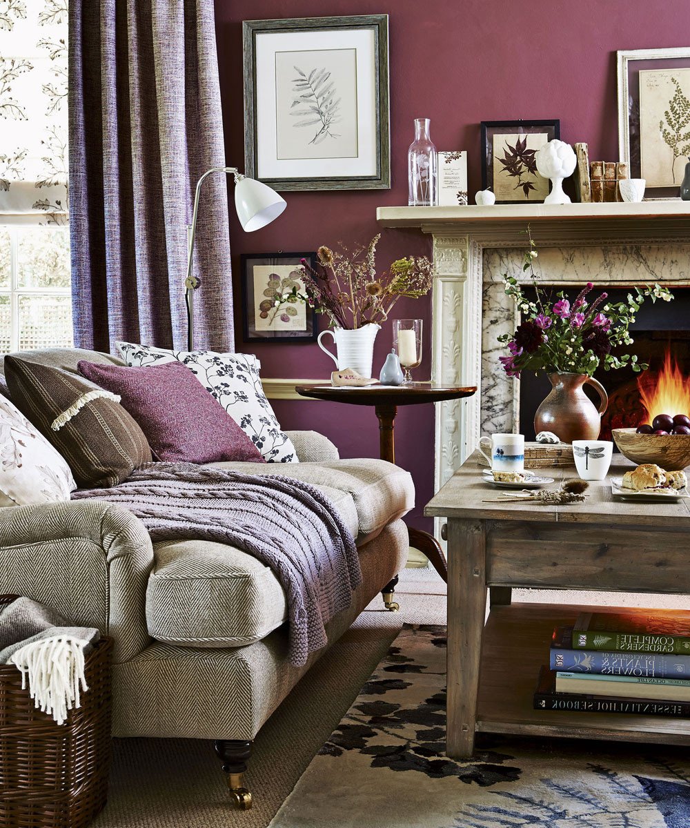 Purple Decor for Living Room Purple Living Room Ideas