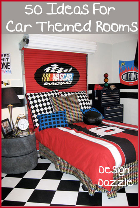 Race Car Bedroom Decor 50 Car themed Bedroom Ideas for Kids Boys Accessories