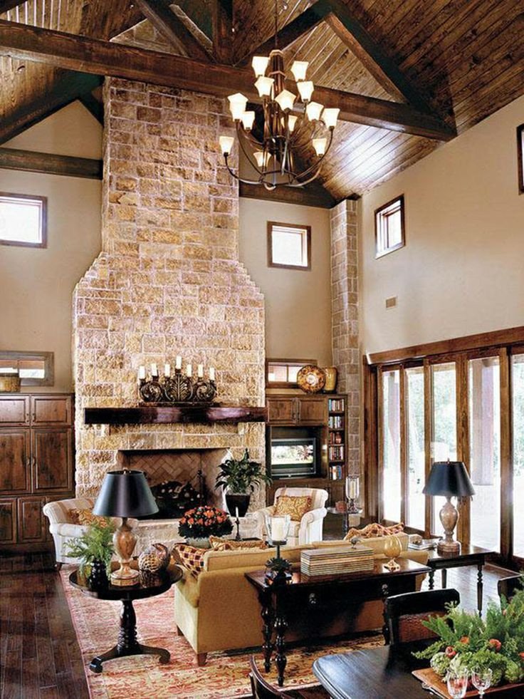 Ranch House Living Room Decorating Ideas Gorgeous Luxury Ranch Style Home Design Ideas