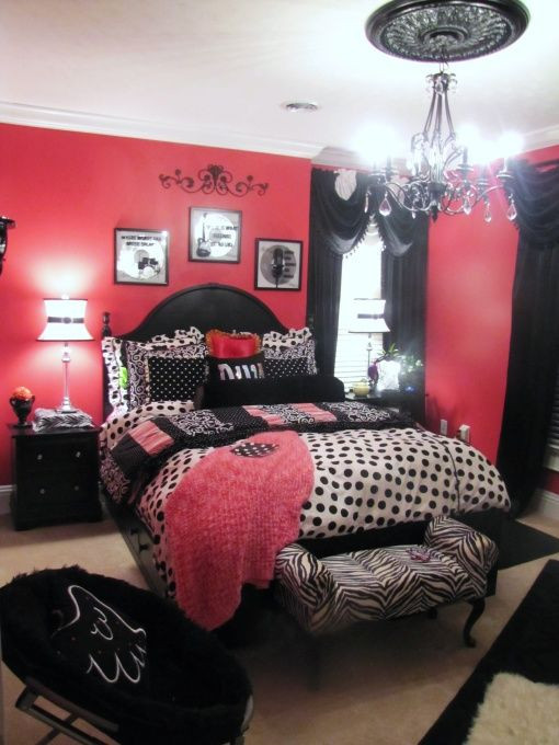 Red and Black Bedroom Decor 50 Cute Teenage Girl Bedroom Ideas