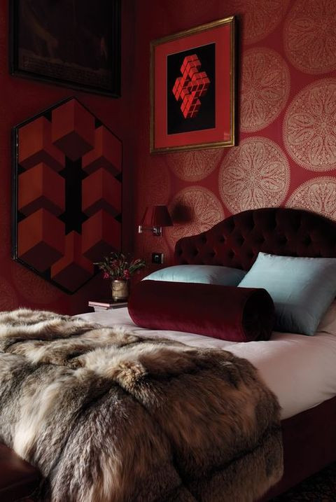Red and Brown Bedroom 22 Gorgeous Dark Bedrooms Bedrooms with Dark Color Palettes