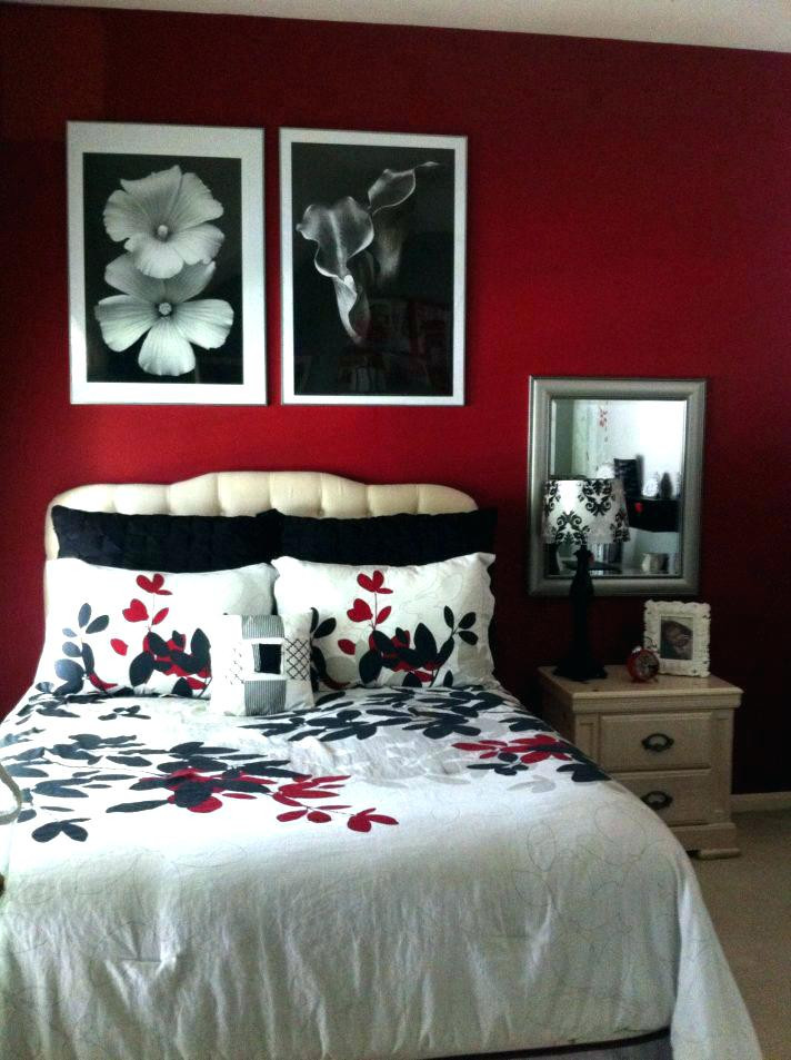 Red and Gray Bedroom Ideas Red Black and Grey Bedroom