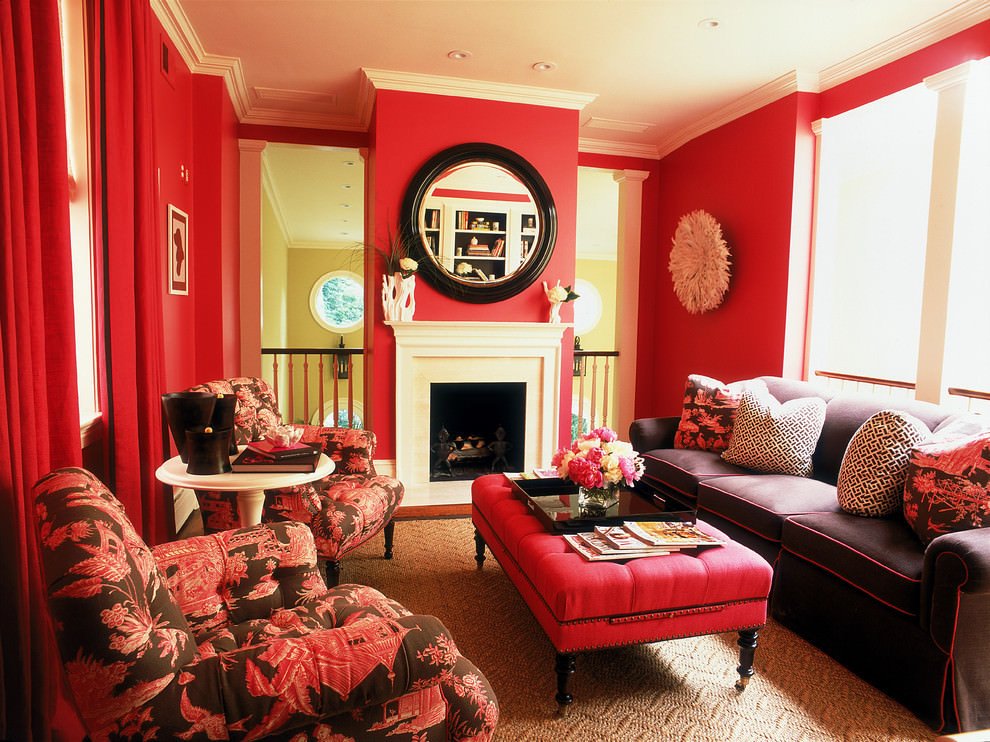 Red Decor for Living Room 25 Red Living Room Designs Decorating Ideas