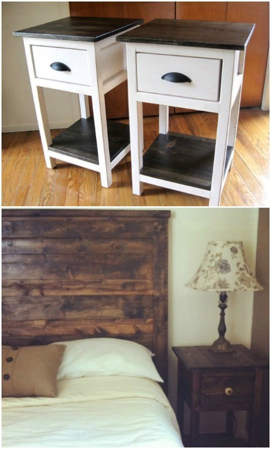 Small Bedroom End Tables 30 Amazingly Creative and Easy Diy Nightstand Projects Diy