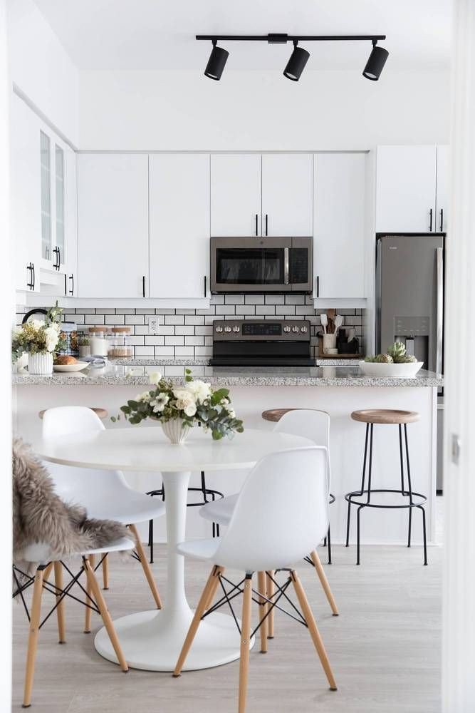 Small Kitchen Living Room Ideas Stephanie Sterkovski’s Minimalist 800 Square Foot Home is