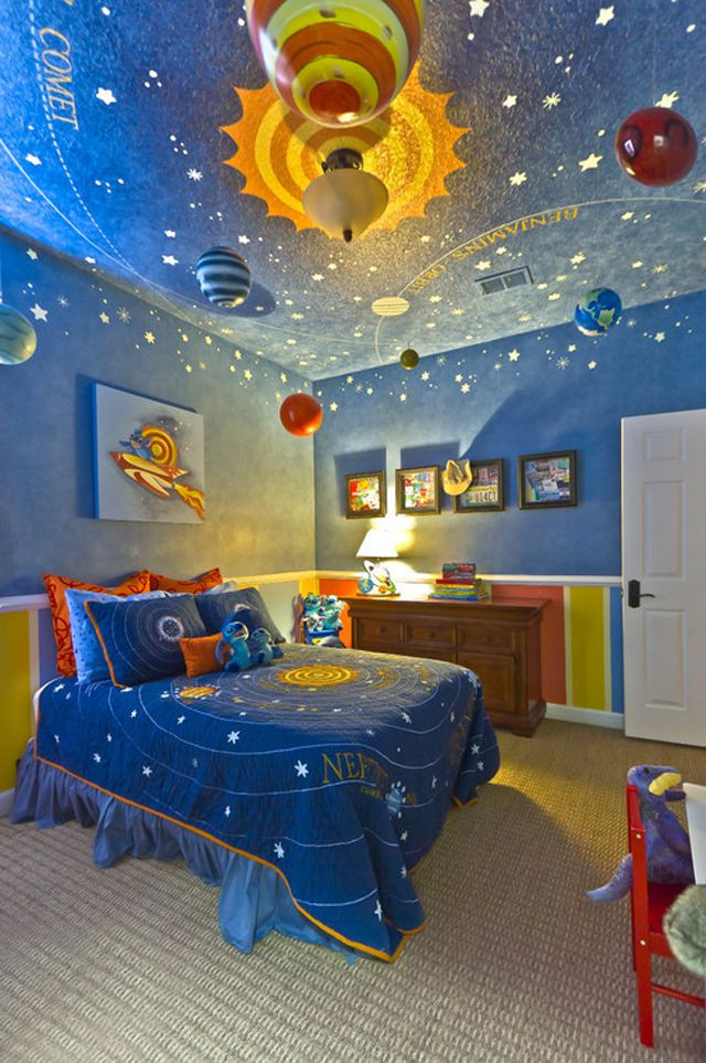 Space Decor for Bedroom 18 Space themed Rooms for Kids