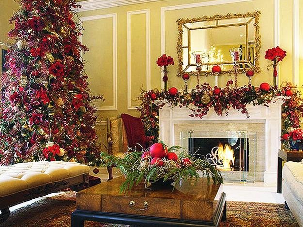 Traditional Christmas Living Room Merry Christmas Decorating Ideas for Living Rooms and
