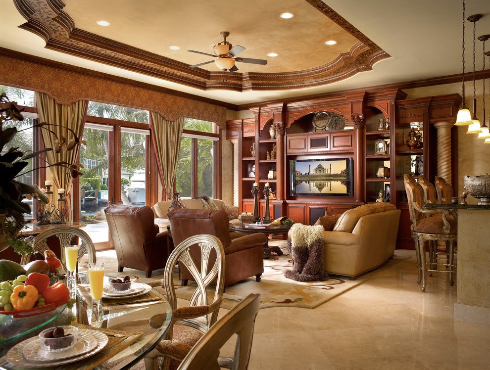 Traditional Living Room Ceiling Living Room Ceiling Family Room Mediterranean with Dark