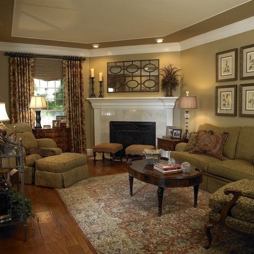 Traditional Living Room Color formal Living Room Traditional Living Room I Like the Two