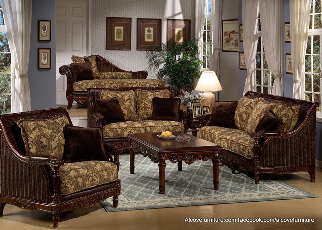 Traditional Living Room Sets Traditional sofa Sets Living Room Sets