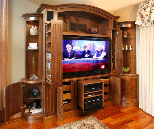 Traditional Living Room Tv Tv and Media Wall Unit Traditional Living Room Other