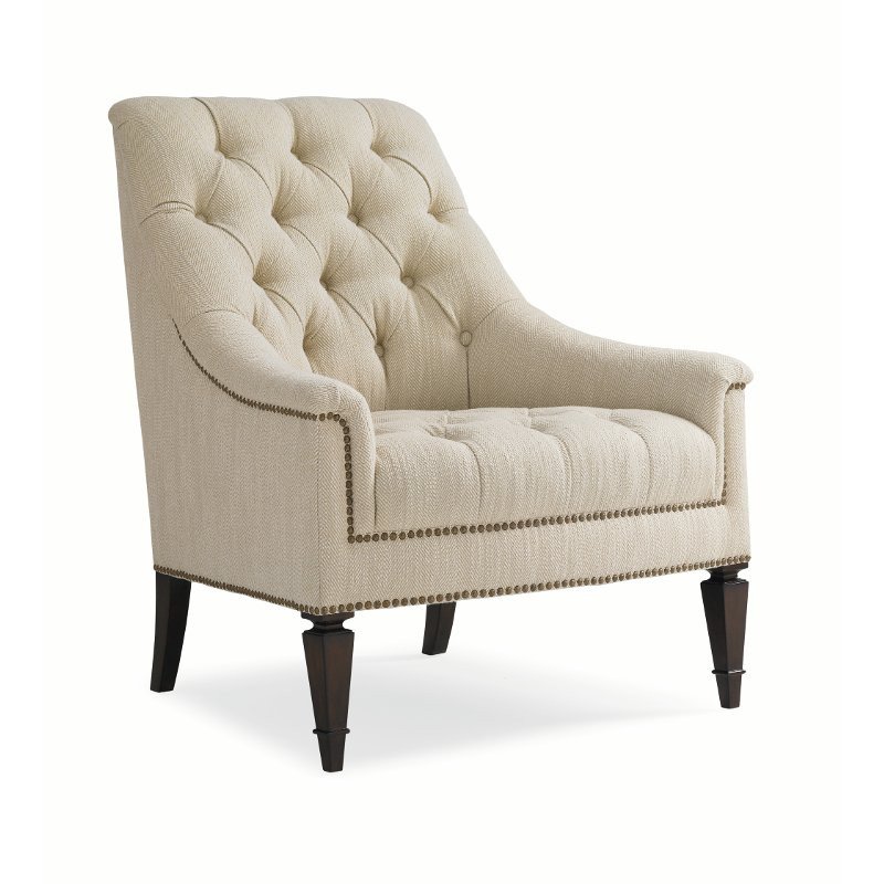 Traditional Living Room Upholstered Chairs Classic Elegance 33&quot; Linen Upholstered Traditional Chair