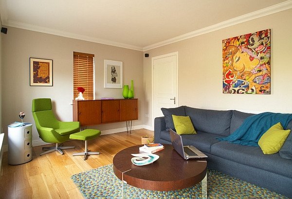 Vintage Contemporary Living Room Retro Living Room Ideas and Decor Inspirations for the