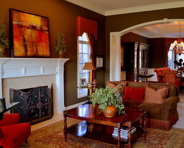 Warm Colors for Living Room Warm Living Room Love the Colors Home