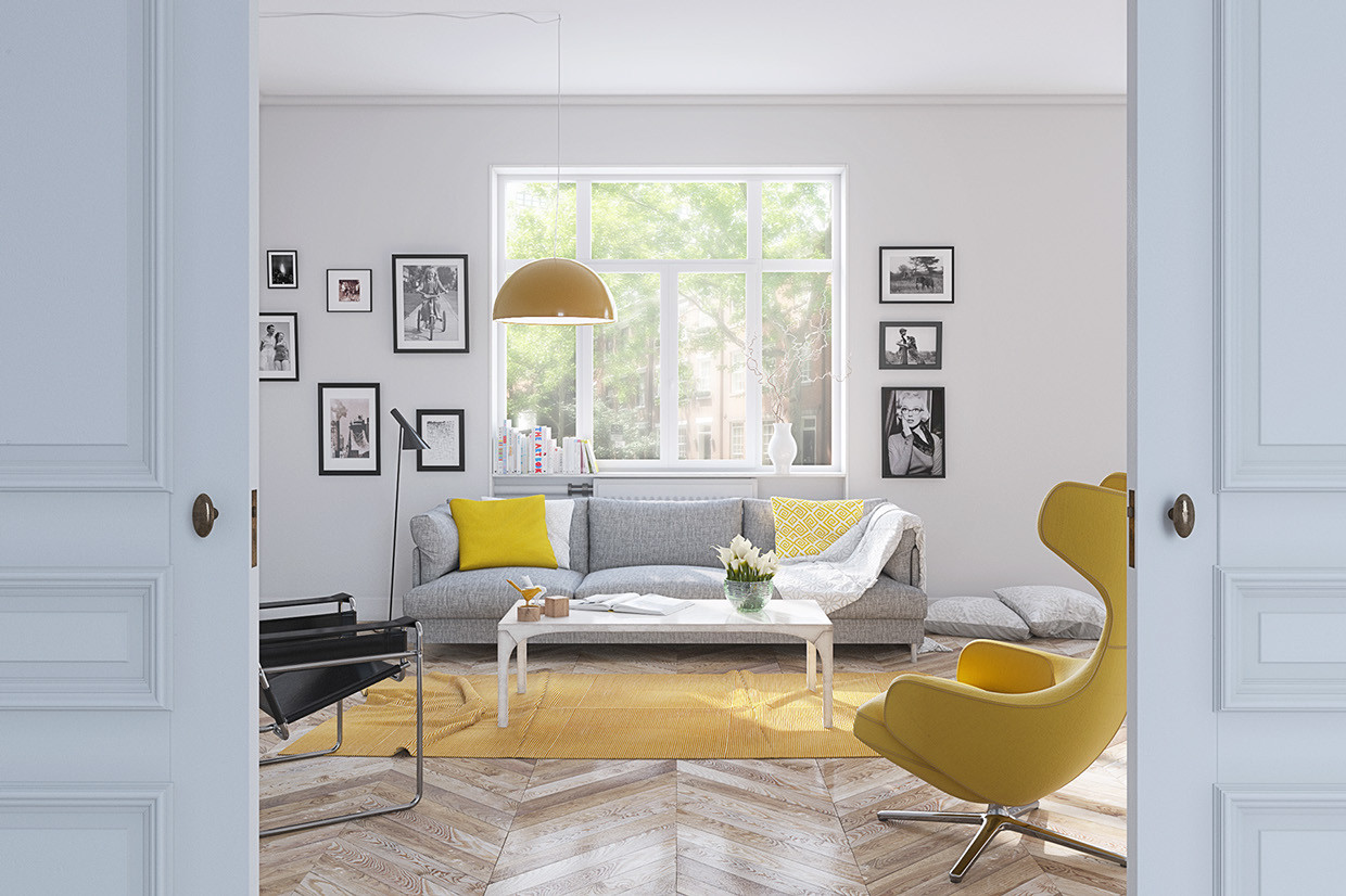 Yellow Decor for Living Room 25 Gorgeous Yellow Accent Living Rooms